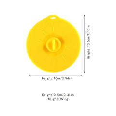 1pc Silicone Boil Over Spill Lid Preservat...