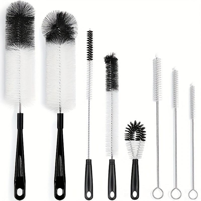 8pcs Bottle Cleaning Brush Set for Small Mouth Glass