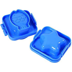 6 Pcs Boil Egg Mold Cake Chocolate Mold Rabbit Bear Fish Car Star Love Heart