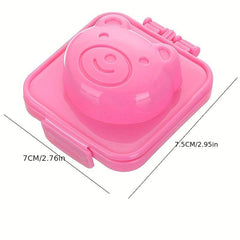 6 Pcs Boil Egg Mold Cake Chocolate Mold Rabbit Bear Fish Car Star Love Heart