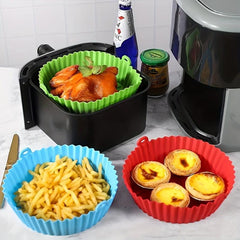 Air Fry Silicone Lining Pot 3-5 QT Basket Bowl Replacement Parchment Paper