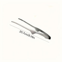 1PC Stainless Steel Food Clip Barbecue Meat Clip Bread Steak