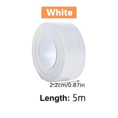 Waterproof Wall Sticker Caulk Strip Self Adhesive Sealing Tape