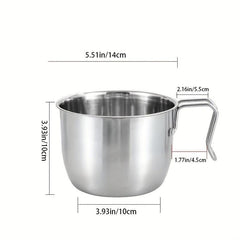 Stainless Steel Drain Basket Hanging Storage Filter Strainer