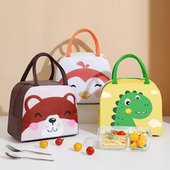 Insulated Cartoon Lunch Bag - Keep Food Fresh