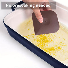 3pcs Pan Scrapers Dish Scraper Tool Set Cleaner Polycarbonate Plastic