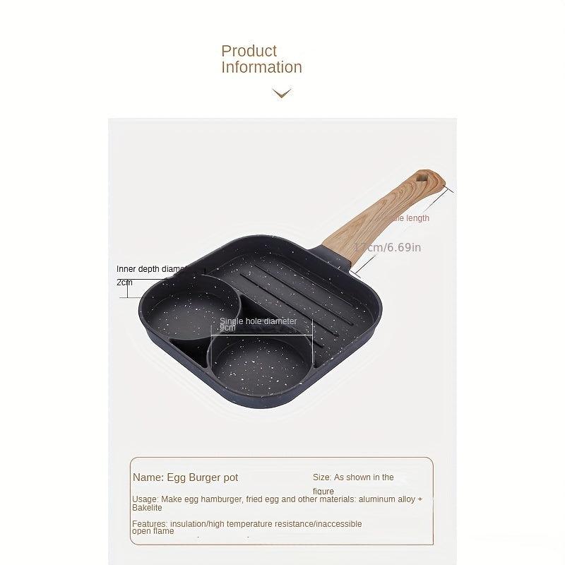 4 Cup Non Stick Frying Pan for Gas Stove Top and Induction Cooker