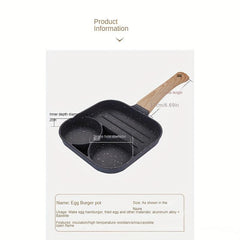 4 Cup Non Stick Frying Pan for Gas Stove Top and Induction Cooker