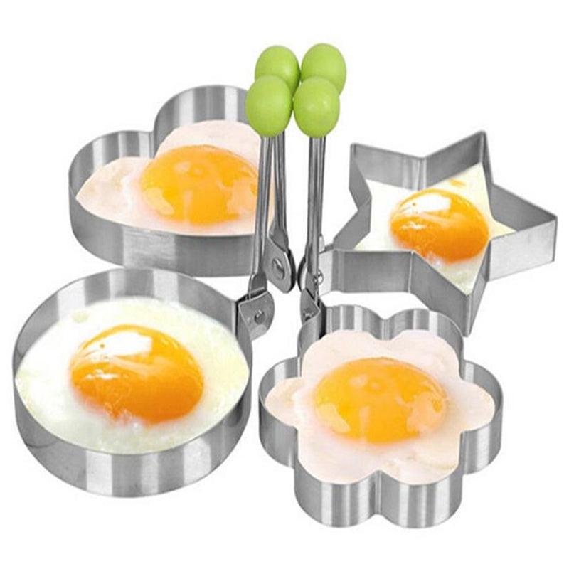 Stainless Steel Egg Shaper Mould for Perfect Omelettes & Pancakes