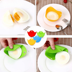 4pcs Non Stick Egg Poachers Kitchen Gadget