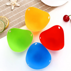 4pcs Non Stick Egg Poachers Kitchen Gadget