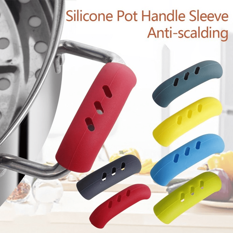 Silicone Pot Handles Anti Scalding Heat Insulation Covers