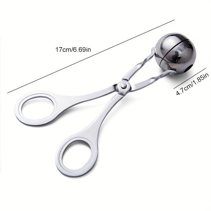 Meatball Scoop Ball Maker Stainless Steel Meat Baller Tongs Cake Pop Maker