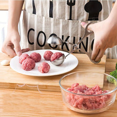 Meatball Scoop Ball Maker Stainless Steel Meat Baller Tongs Cake Pop Maker
