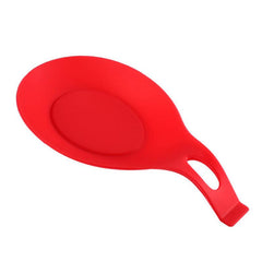 Silicone Spoon Rest Heat Insulated Utensils Rest Kitchen Gadget