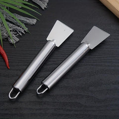 Kitchen Cleaning Decontaminator Lampblack Shovel Stainless Steel Ice Shovel