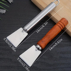 Kitchen Cleaning Decontaminator Lampblack Shovel Stainless Steel Ice Shovel