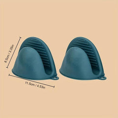 Silicone Oven Gloves Hot Plate Gripper Heat Resistant Kitchen Pinc