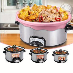 1PC Slow Stew Pot Silicone Liner 6 8QT Leak Proof Soup Bag Cookware Accessories