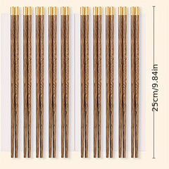 20 Pairs Chicken Wings Wooden Chopsticks Set - Non-slip & Mildew-proof