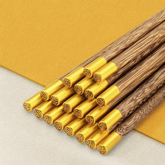 20 Pairs Chicken Wings Wooden Chopsticks Set - Non-slip & Mildew-proof