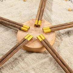20 Pairs Chicken Wings Wooden Chopsticks Set - Non-slip & Mildew-proof