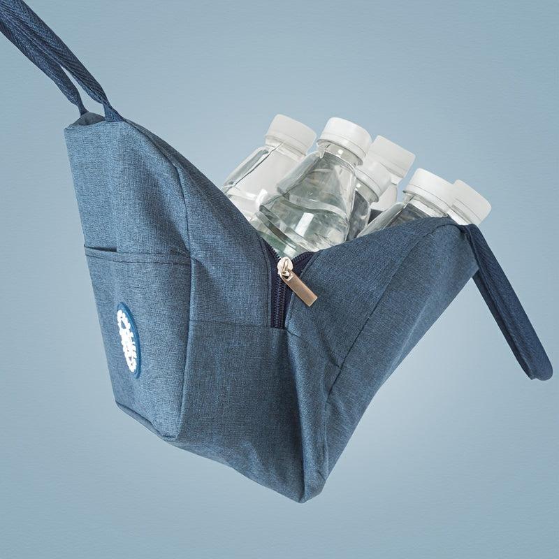 Portable Insulation Bag Outdoor Lunch Box Aluminum Foil Student Large Bag