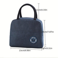 Portable Insulation Bag Outdoor Lunch Box Aluminum Foil Student Large Bag