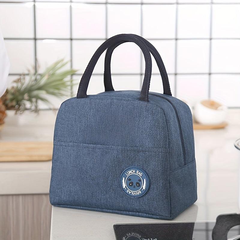 Portable Insulation Bag Outdoor Lunch Box Aluminum Foil Student Large Bag
