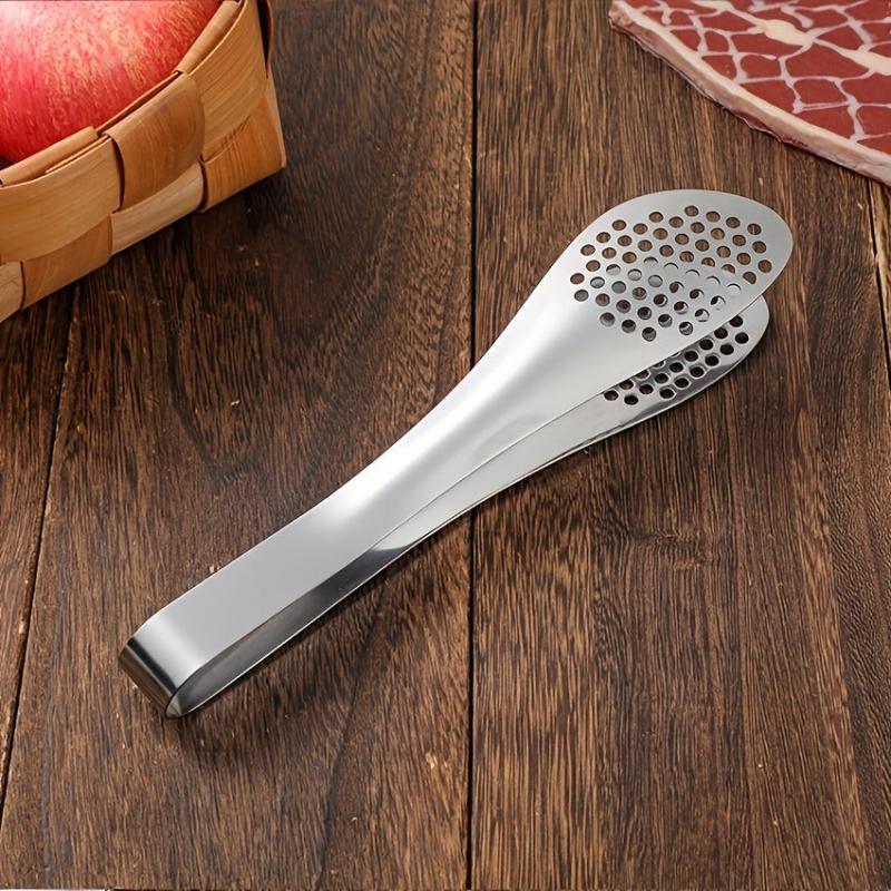 Stainless Steel Kitchen Tongs Non Stick Heat Resistant BBQ Cooking Utensil