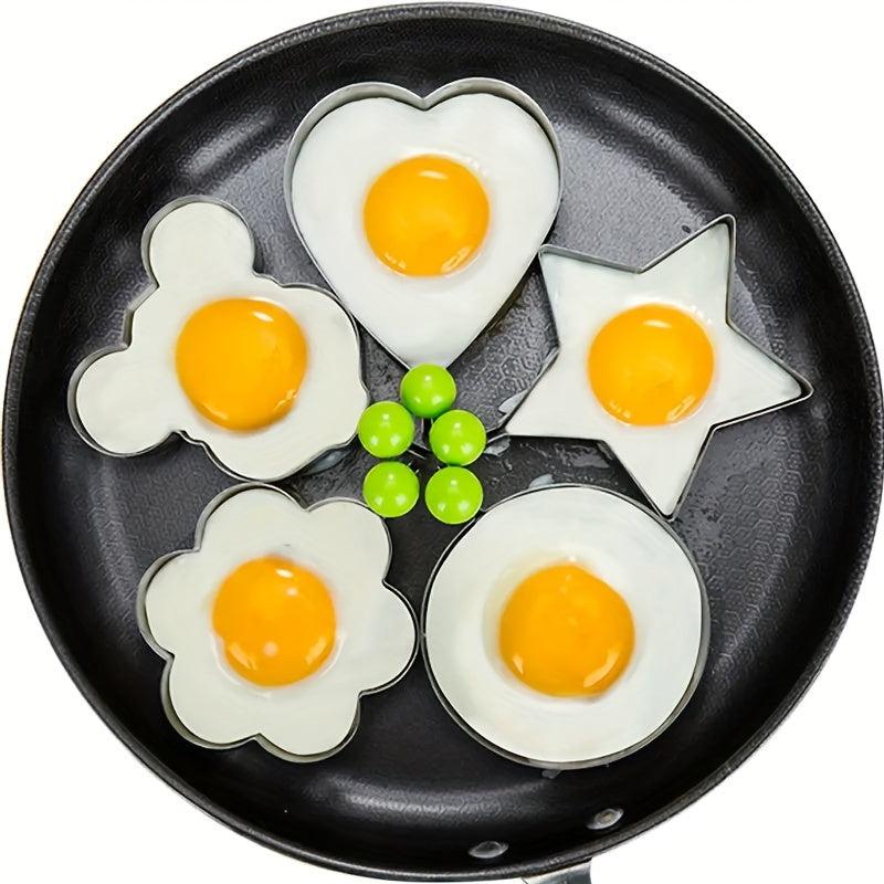 1pc Stainless Steel Egg Cooking Rings Pancake Mold Kitchen Gadgets