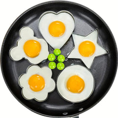 1pc Stainless Steel Egg Cooking Rings Pancake Mold Kitchen Gadgets
