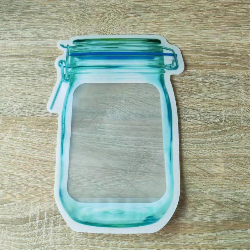 1pc Mason Jars Self Adhesive Sealing Bag Kitchen Organizer