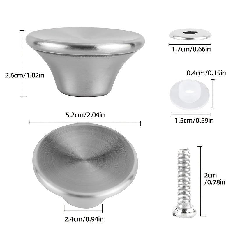 Universal Pot Lid Handle Cast Iron Enamel Cap Bead Stainless Steel