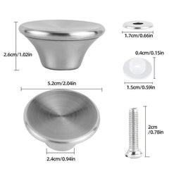 Universal Pot Lid Handle Cast Iron Enamel Cap Bead Stainless Steel