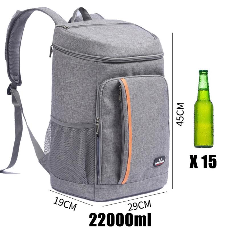 Reusable Thermal Lunch Bag with Cup Holders