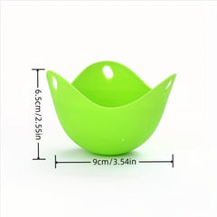 1pc Silicone Egg Poacher Kitchen Gadget
