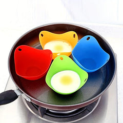 1pc Silicone Egg Poacher Kitchen Gadget