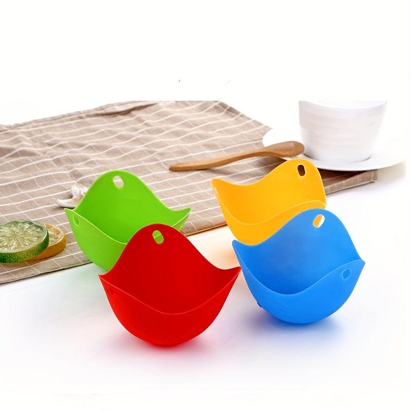 1pc Silicone Egg Poacher Kitchen Gadget