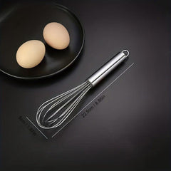 Stainless Steel Wire Whisk Handheld Egg Frother
