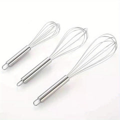 Stainless Steel Wire Whisk Handheld Egg Frother
