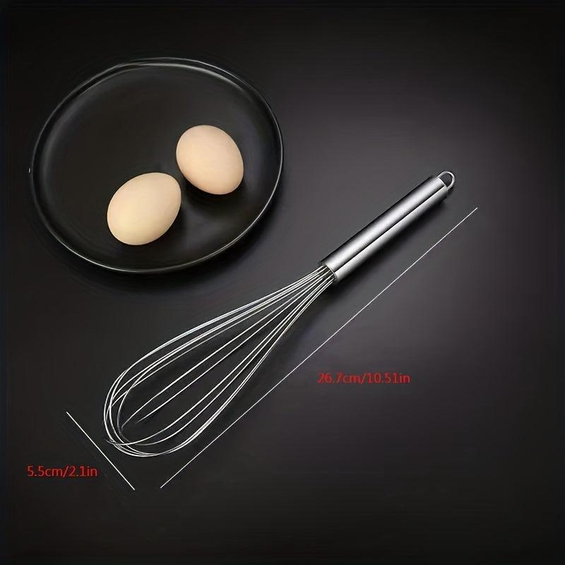 Stainless Steel Wire Whisk Handheld Egg Frother