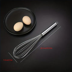 Stainless Steel Wire Whisk Handheld Egg Frother