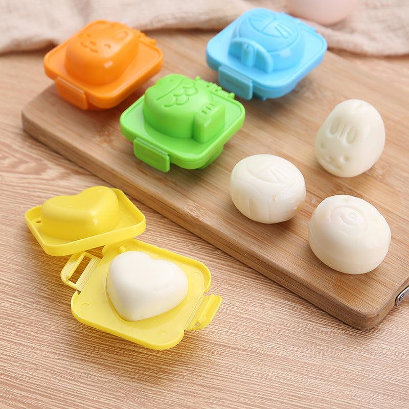Cartoon 3D Egg Mold Set, Bento Maker, Kitchen Accessories
