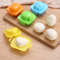 Cartoon 3D Egg Mold Set, Bento Maker, Kitchen Accessories