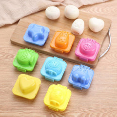 Cartoon 3D Egg Mold Set, Bento Maker, Kitchen Accessories
