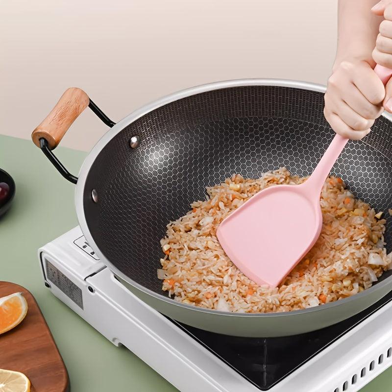 3pcs Silicone Turner Spatulas For Cooking Nonstick Kitchen Wok Turner