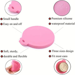 Sealed Silicone Can Lid for Pet Food Container