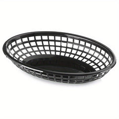 3pcs Plastic Bread Basket Hamburger Popcorn Fries Basket