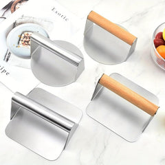 Stainless Steel Burger Press Smasher Kit for Griddle
